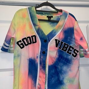 Rue 21 - tie dye button jacket
